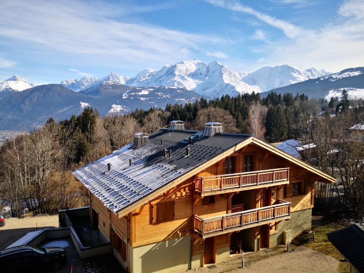 Les Chalets Pre D'Annie Apartamento Combloux Exterior foto